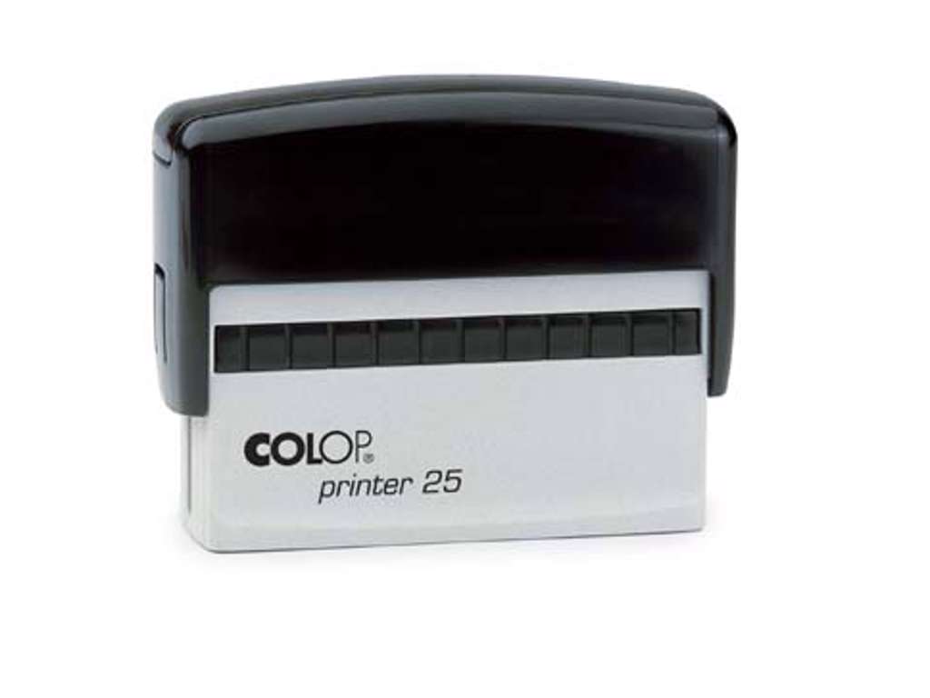 Stempel Colop printer 25 med blå pude