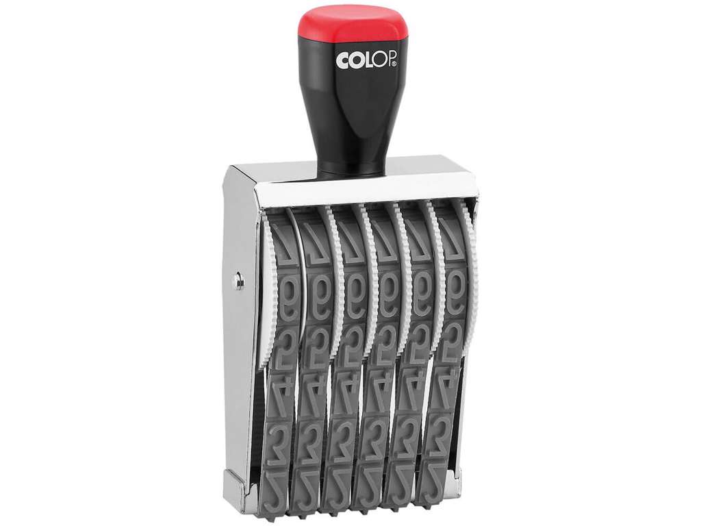Colop Talbåndstempel 15mm 6 Cifre