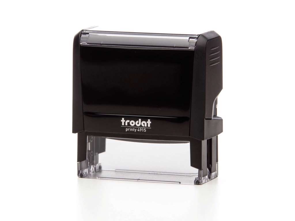 Stempel Trodat Printy 4915 Stempel incl. tekstplade og farvepude.
