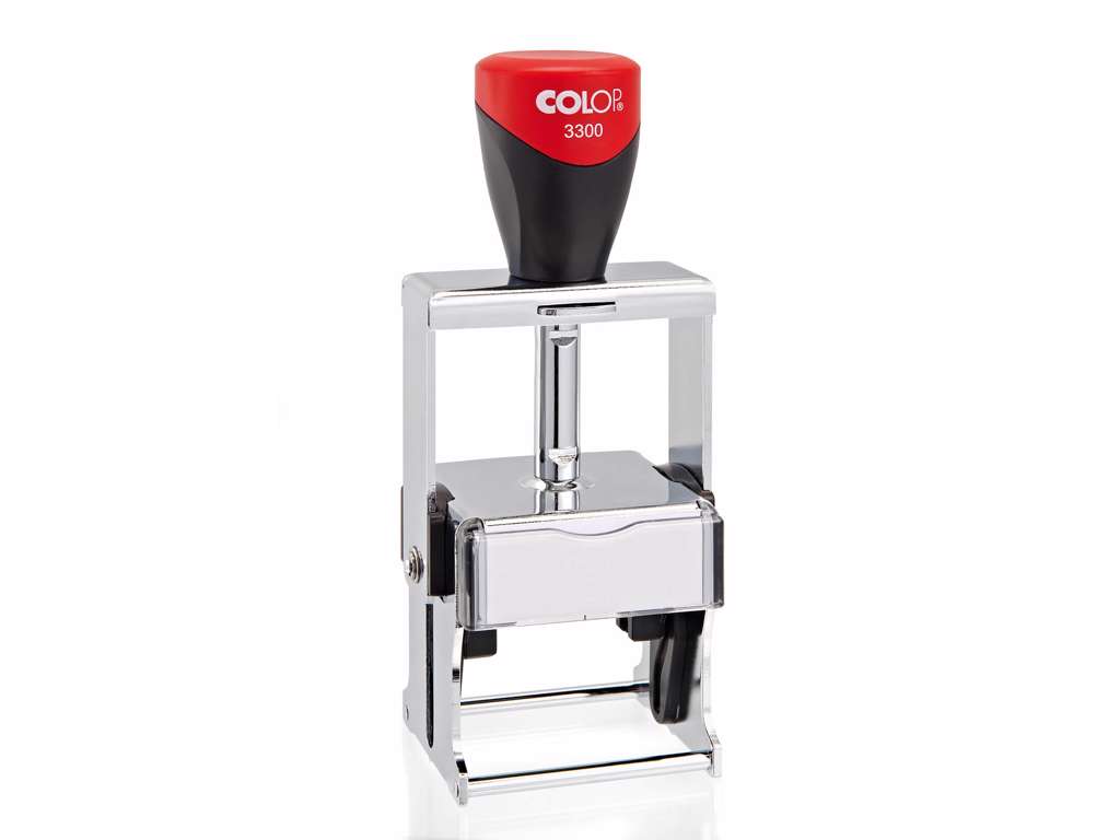 Colop 3300 Stempel Inkl. egen tekstplade og valgfri farvepude.