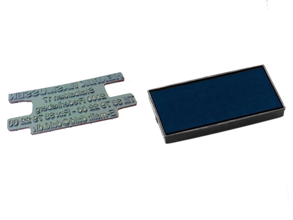 Tekstplade kit til Trodat 4915 stempel