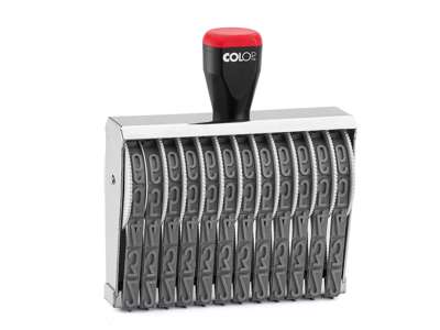Colop Talbåndstempel 18mm 12 Cifre