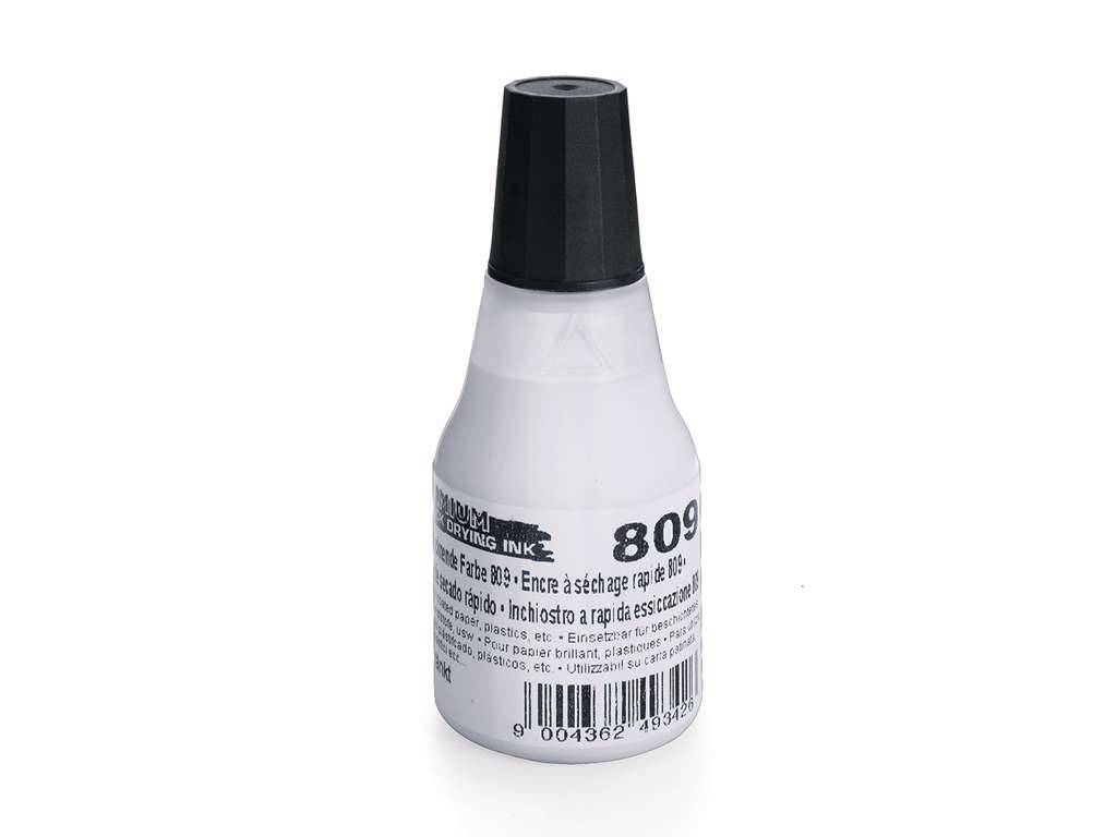Hurtigtørrende farve 809 hvid 25ml. 
