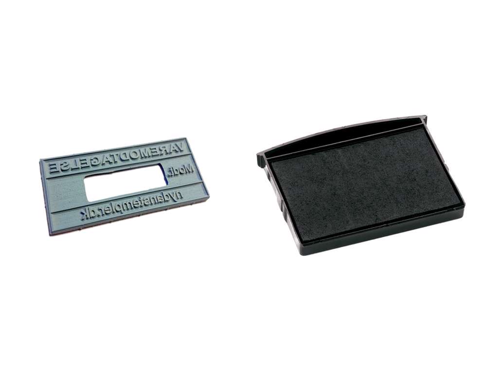 Tekstplade kit til Colop 2460 stempel