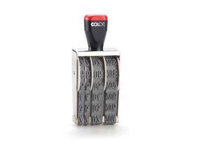 Dato stempel 9mm høj dato