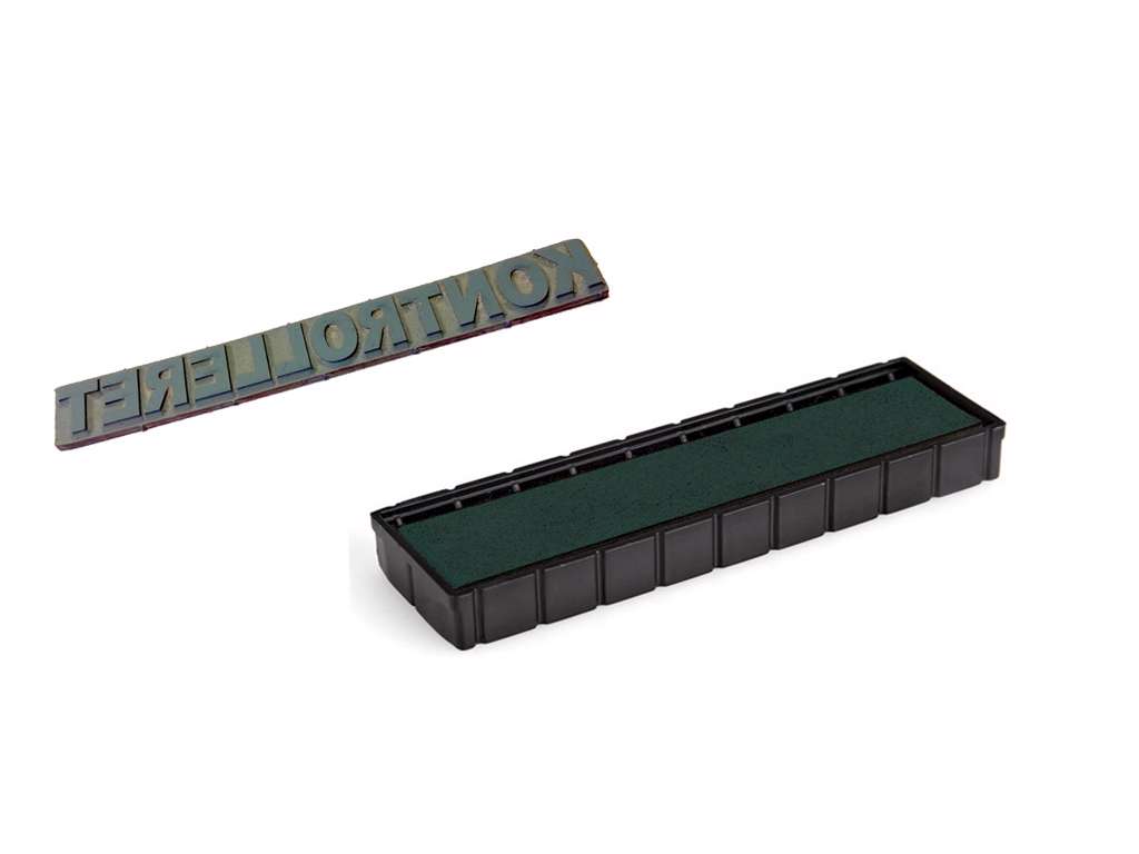 Tekstplade kit til Printer 15 stempel