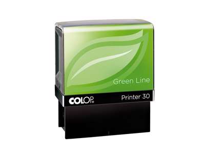 Colop Printer 30 Greenline Stempel med egen tekstplade og farvepude