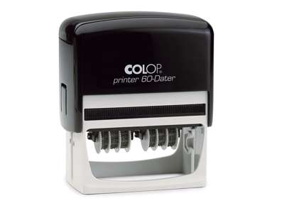 Datostempel Colop Printer 60 med 2 datoer