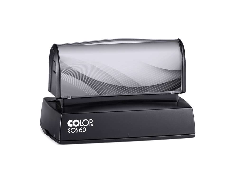 Stempel EOS 60 rød farve 76x37mm