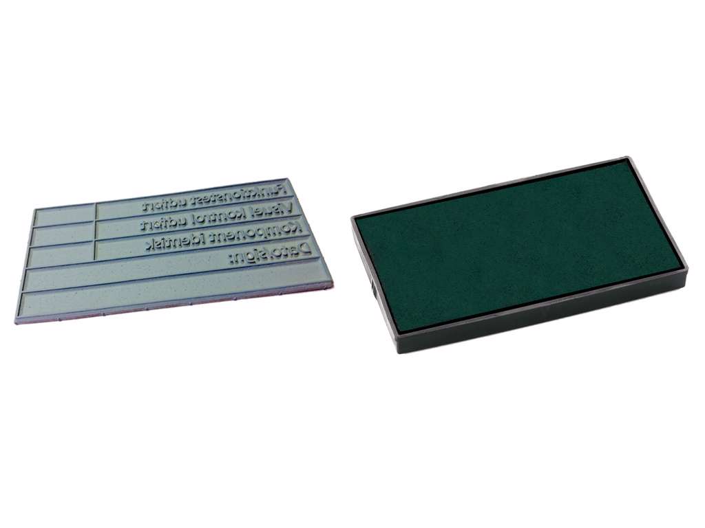 Tekstplade kit til Printer 60 stempel