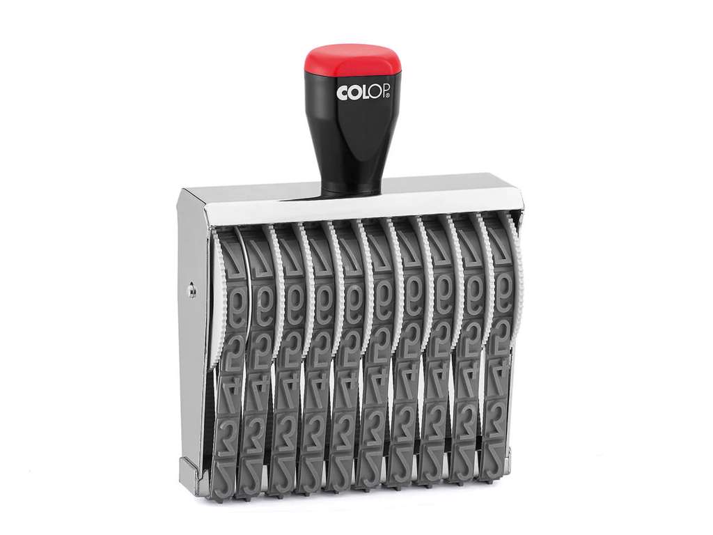 Colop talbåndstempel 15mm 10cifre