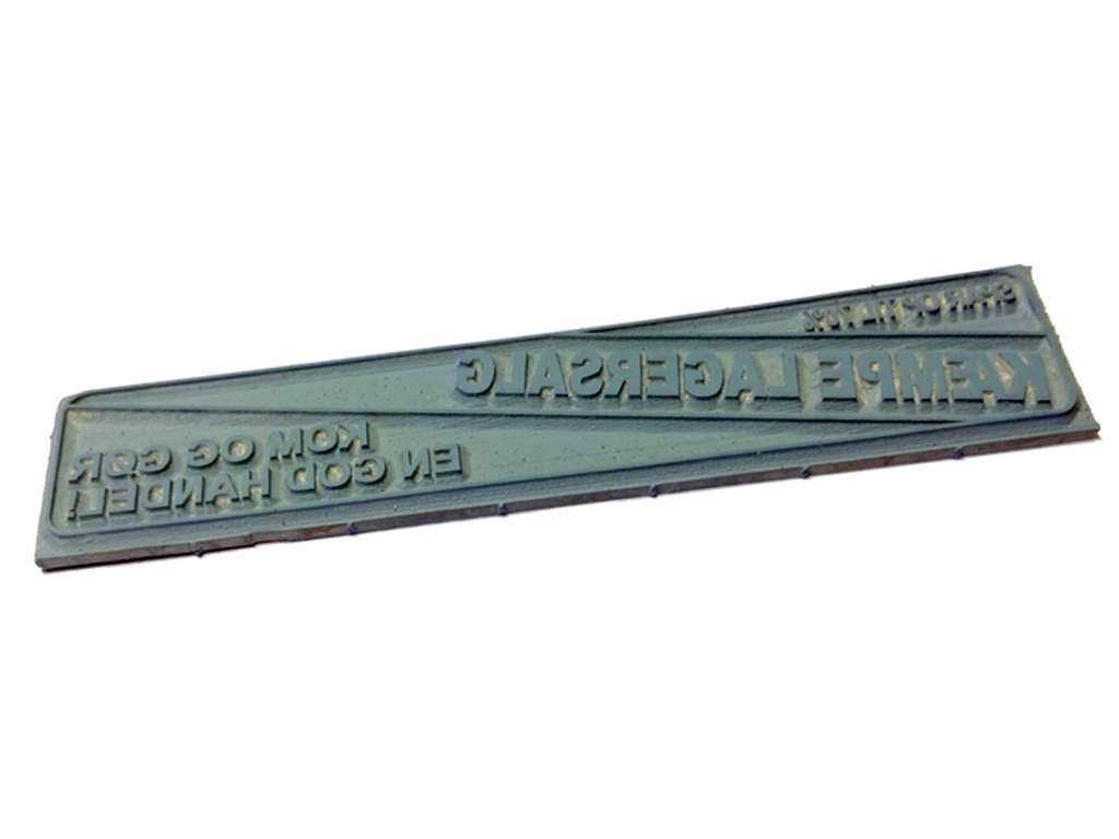 Tekstplade til Colop stempel Printer 25