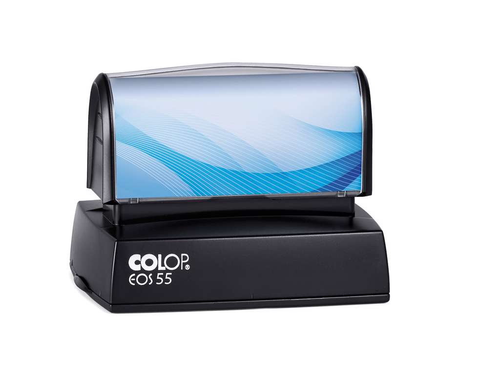 Stempel Eos 55 1-9 linjer  63x40mm