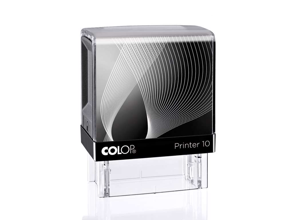 Colop Printer 10 Stempel inkl. egen tekstplade og BLÅ farvepude