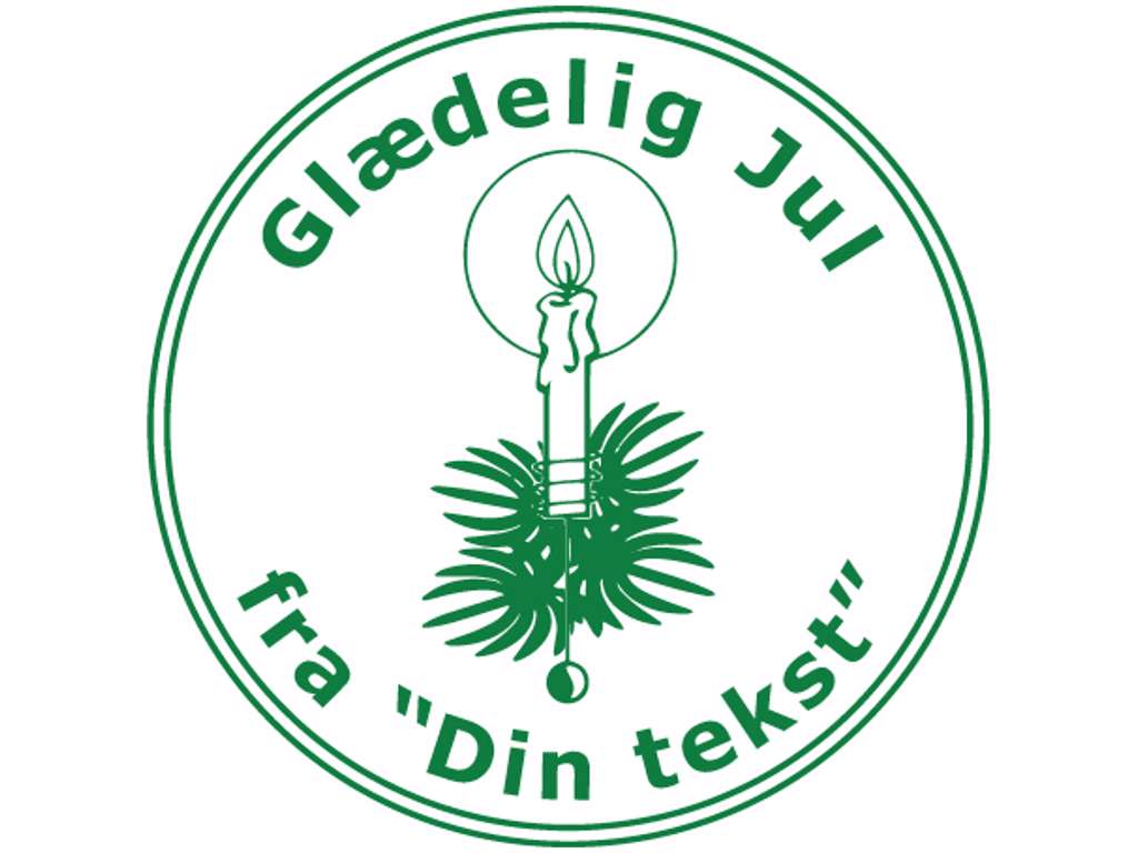 Cololp R40 Julestempel Grøn