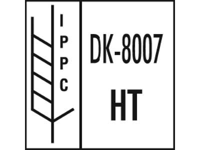Træhåndstempel 70 x70 mm.