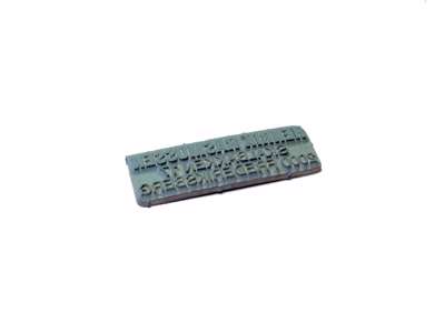 Tekstplade til Colop stempel Printer 10