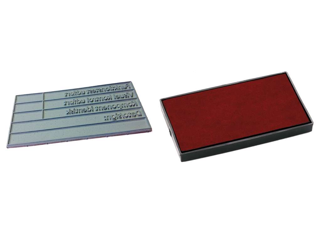 Tekstplade kit til Trodat 4915 stempel