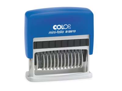 Colop Talbåndstempel 4mm 13 Cifre