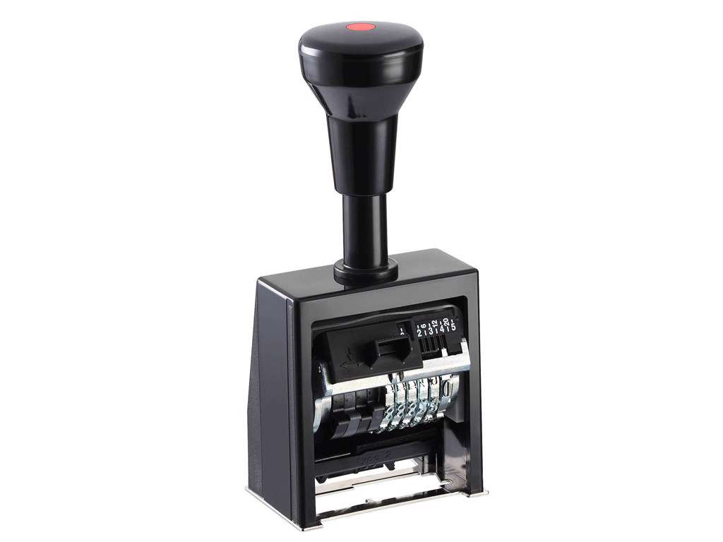 Reiner B6K Nummeratør med 6 cifre Automatisk skift af cifre