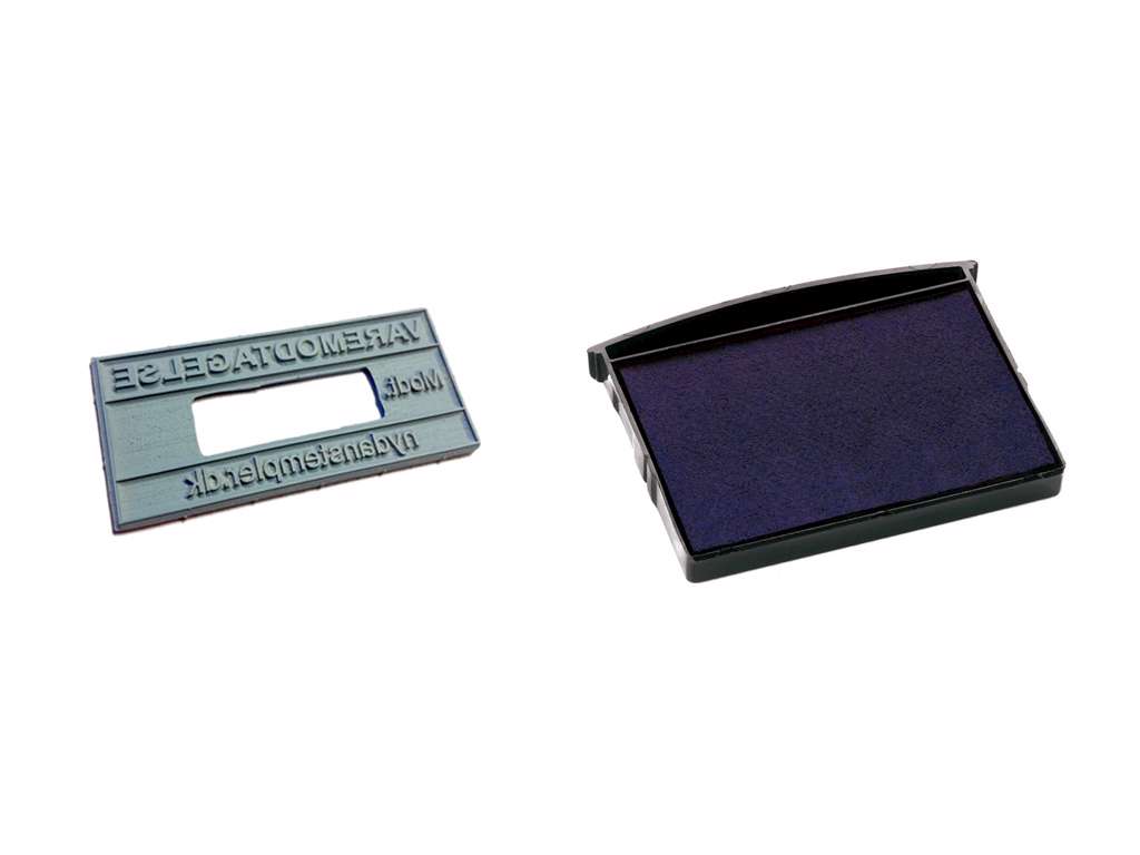 Tekstplade kit til Colop 2460 stempel
