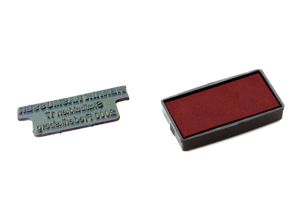 Tekstplade kit til Printer 20 stempel
