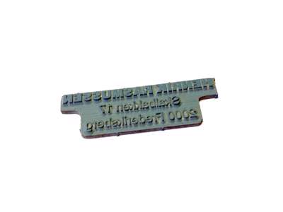 Tekstplade til Colop stempel Printer 20