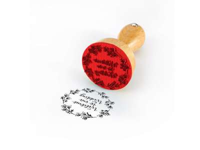 Træ stempel R40  mm. i diameter