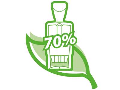 Colop 2600 Greenline Stempel med egen tekstplade farvepude