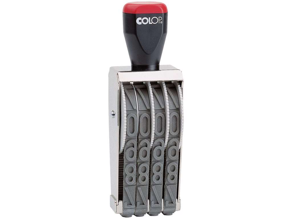 Colop Talbåndstempel 18mm 4 Cifre