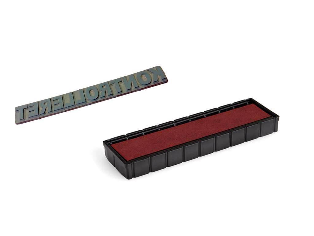 Tekstplade kit til Printer 25 stempel