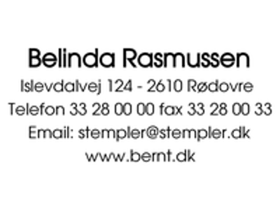 Colop 3600 stempel 1-8 linjer med egen tekstplade og valgfri farvepude