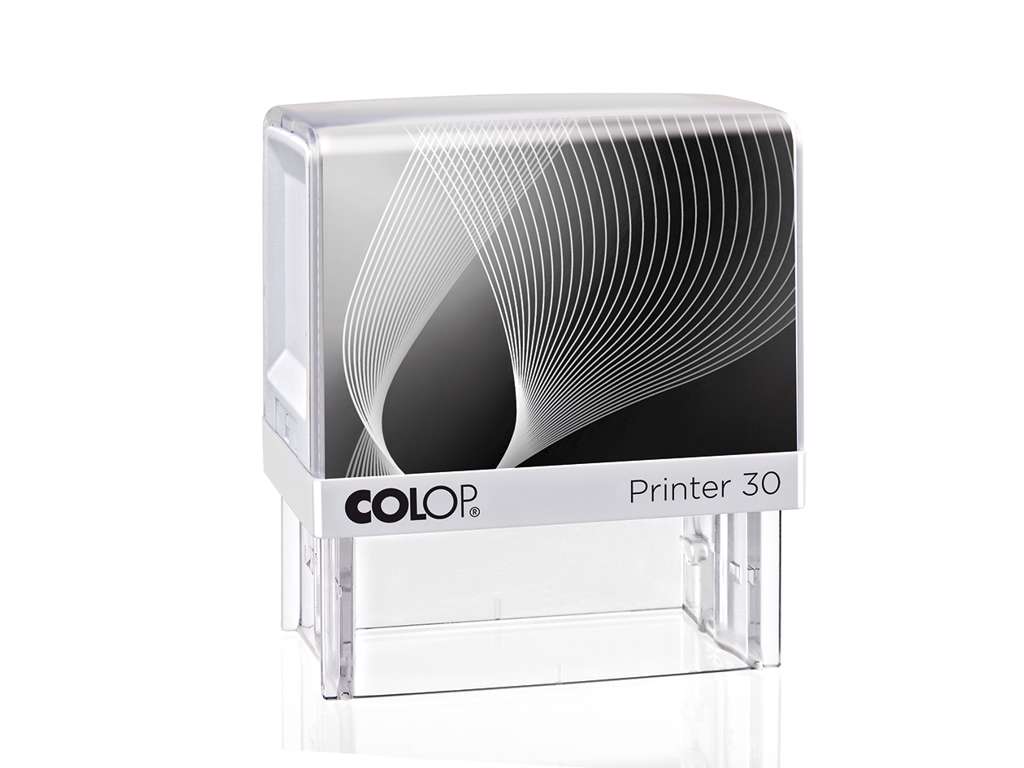 Colop  Printer 30 Stempel inkl. egen tekstplade og BLÅ farvepude