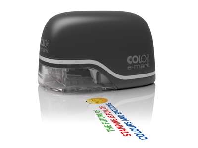 Colop E-mark stempel og mærkeprinter i sort