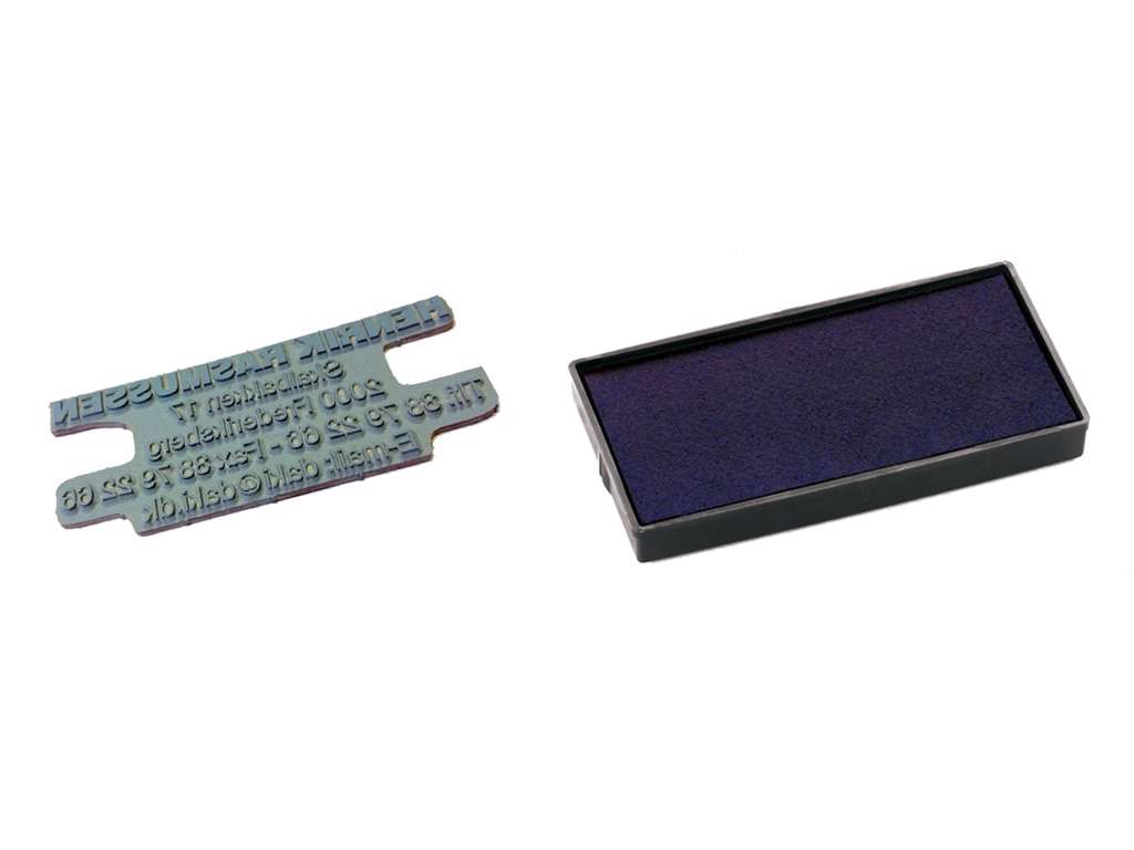 Tekstplade kit til Trodat 4914 stempel