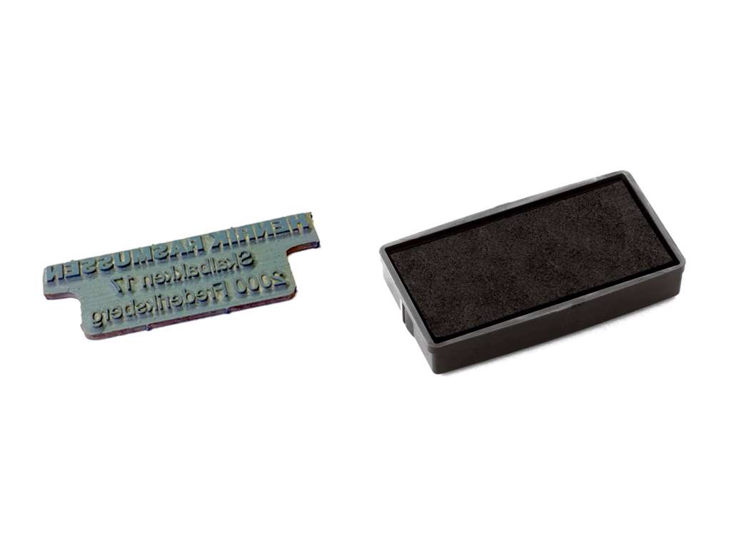 Tekstplade kit til Printer 20 stempel