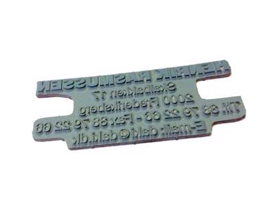Tekstplade til Trodat stempel Printy 4913