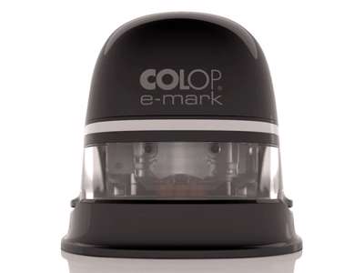 Colop E-mark stempel og mærkeprinter i sort