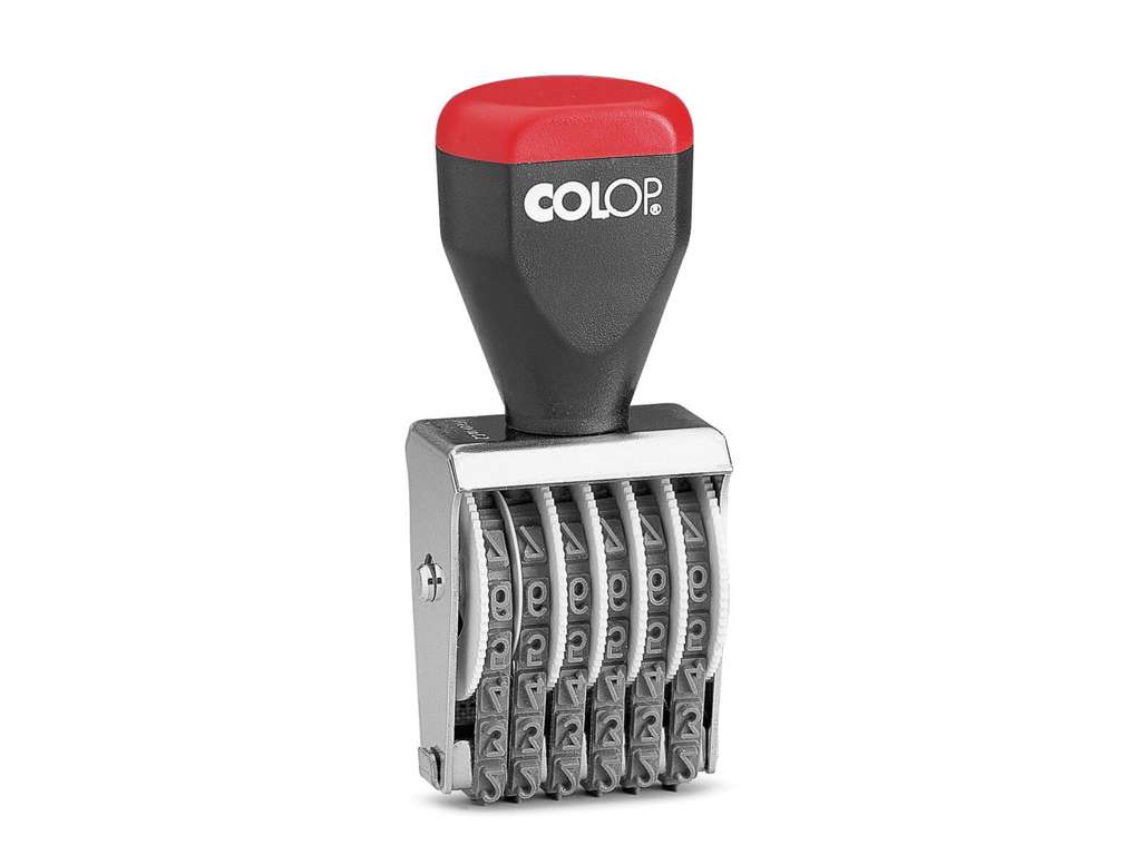 Colop Talbåndstempel 4mm 6 Cifre