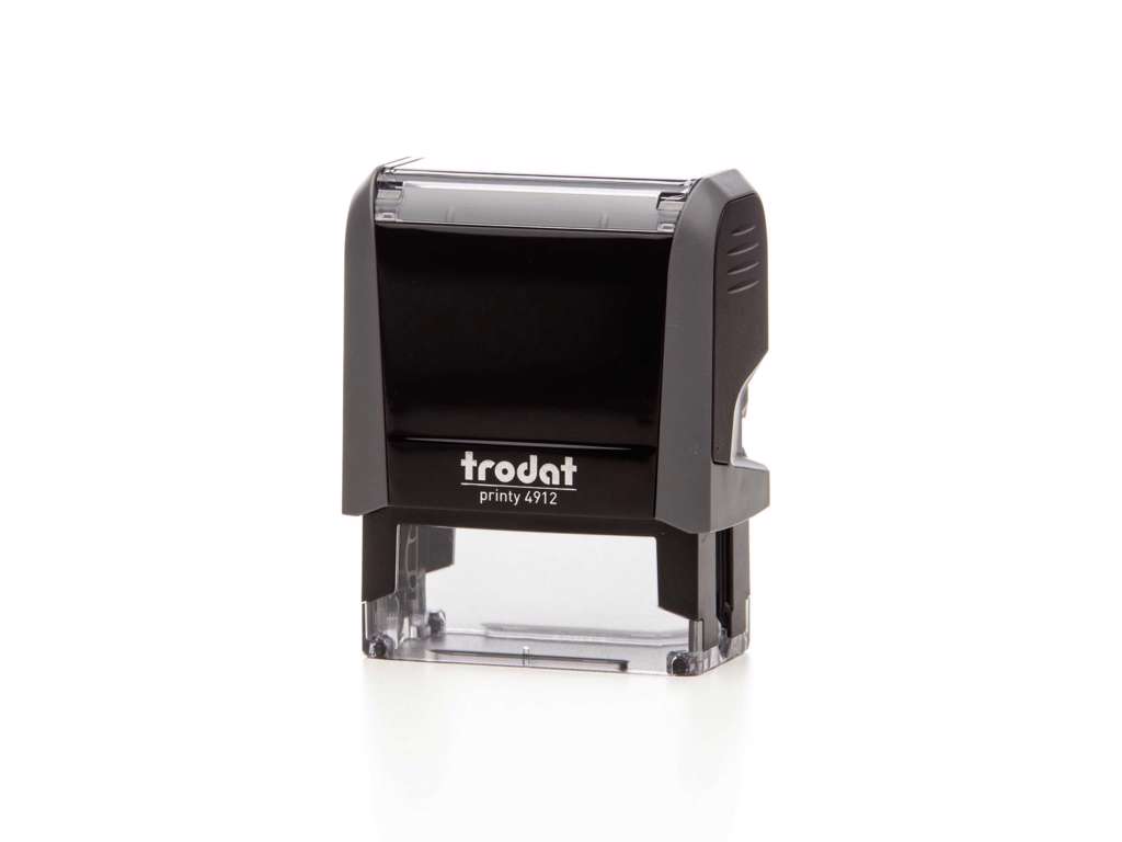 Stempel Trodat Printy 4912 Stempel incl. tekstplade og farvepude.