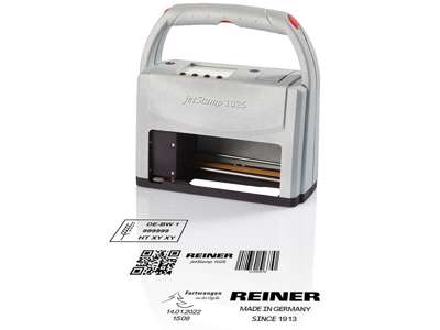 Reiner model 1025 elektronisk stempel