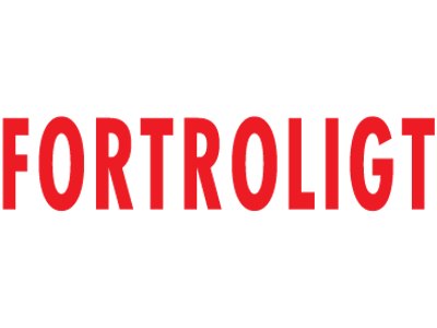 Stempel med Fortroligt