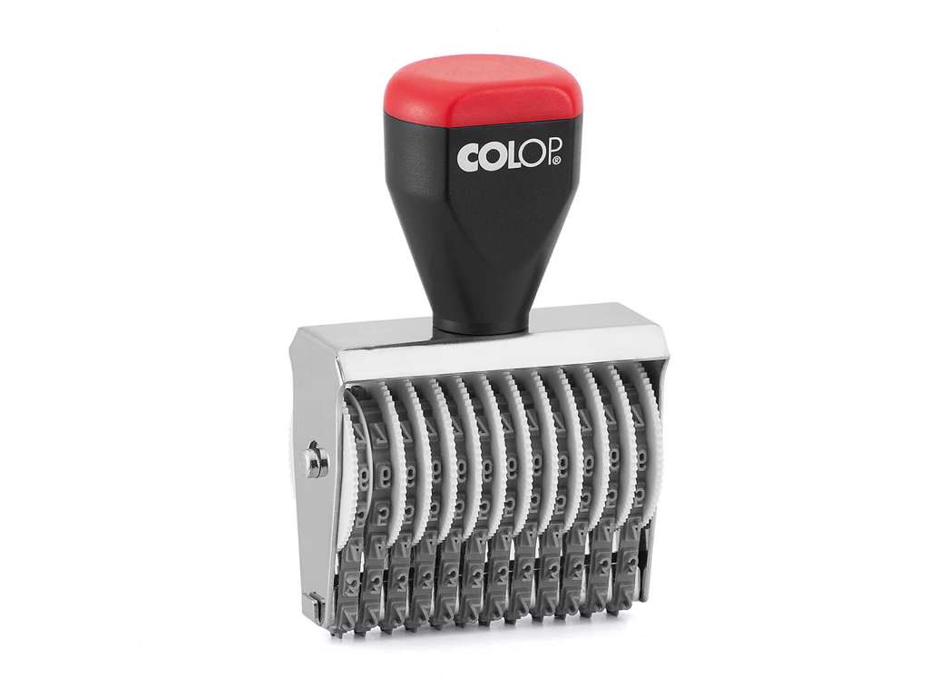 Colop Talbåndstempel 3mm 12 Cifre