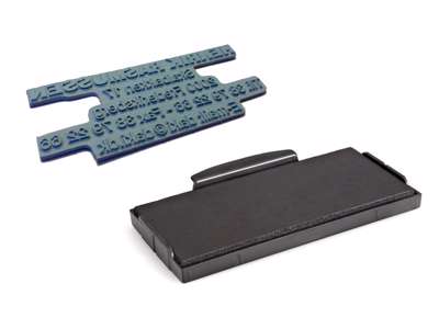 Tekstplade kit til Colop 3700 stempel