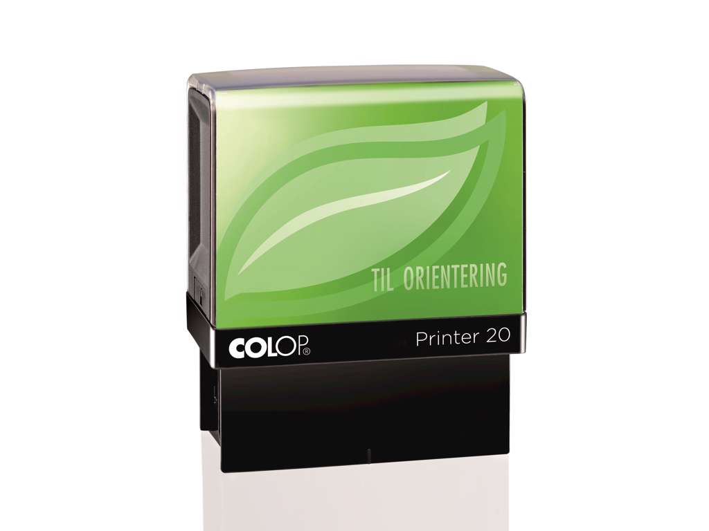 Stempel med Til Orientering