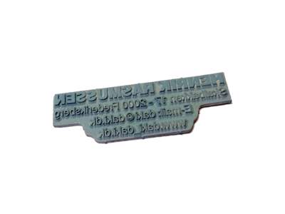 Tekstplade til Colop stempel Printer 30