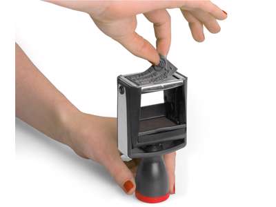 Tekstplade til stempel 2400