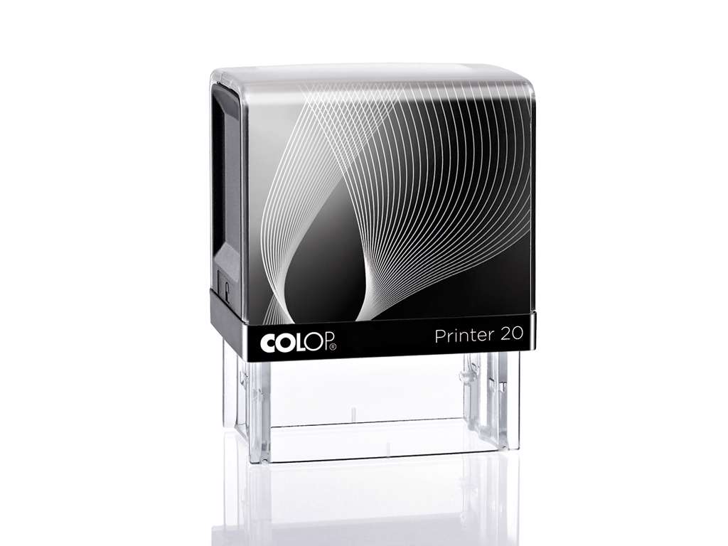 Colop Printer 20 med tekstplade og farvepude